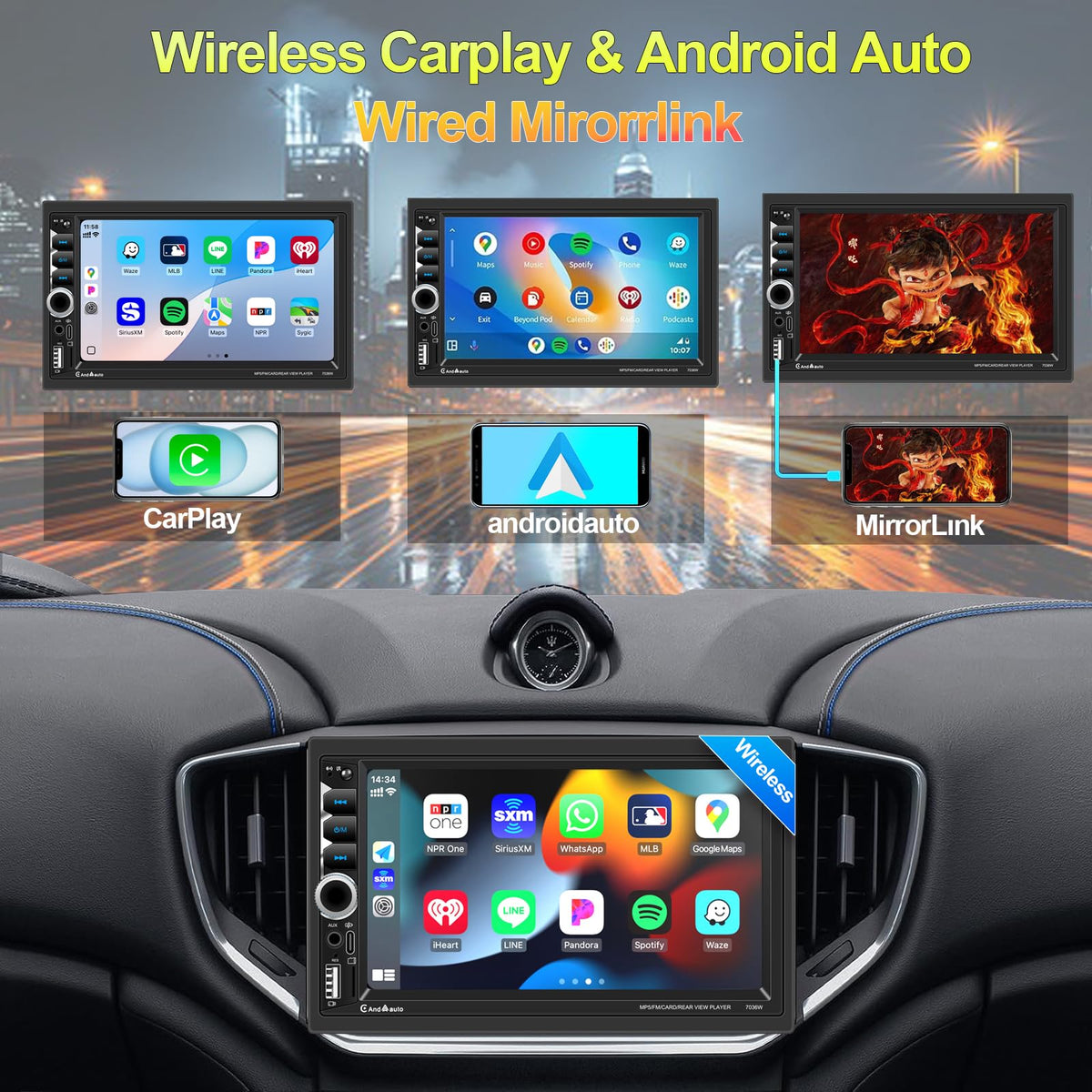 Plixify touchscreen close-up IPS clarity for better visibility and touch