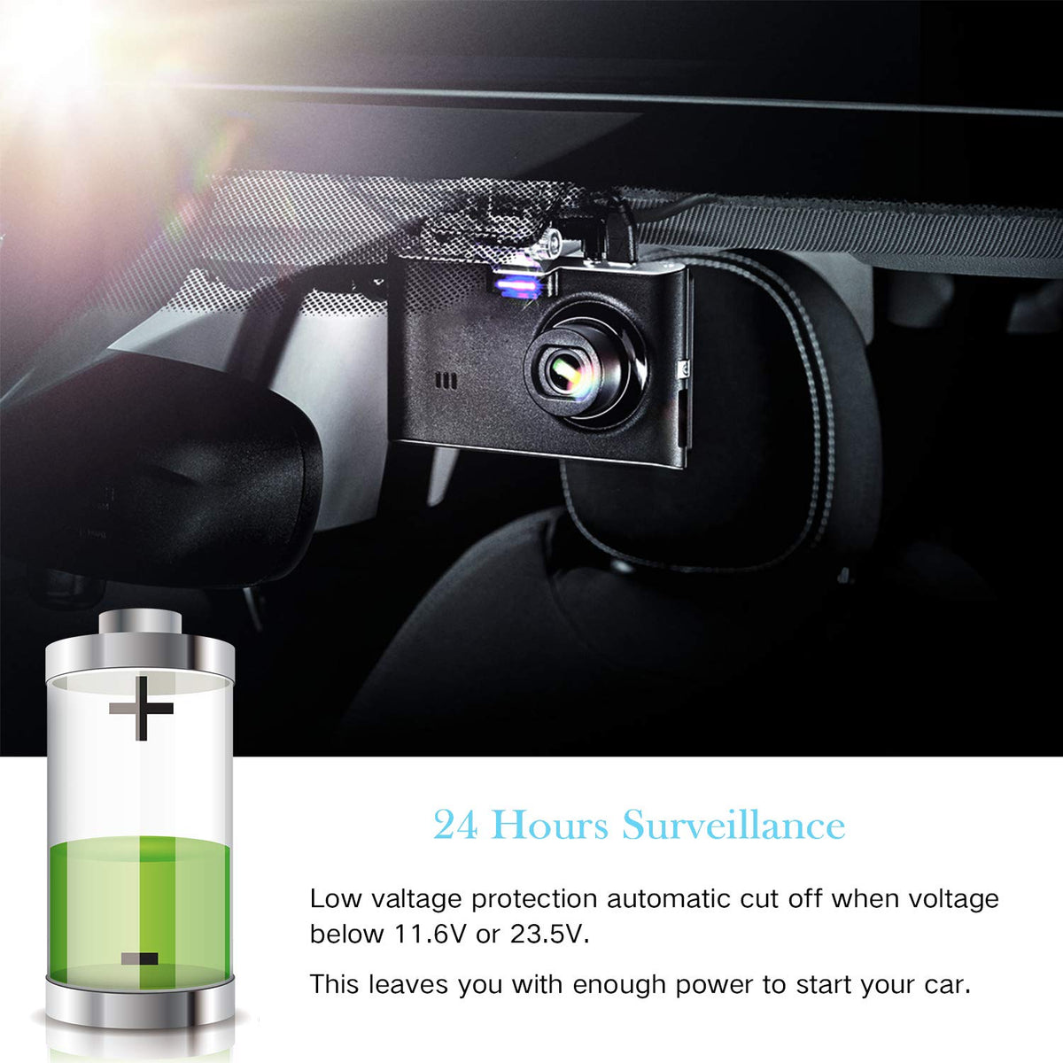 Plozoe hardwire kit install with crowbar tool for secure fit