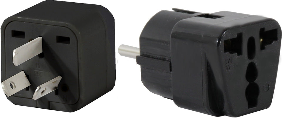 Plug-in-Solutions front packaging showing both adapters and benefits
