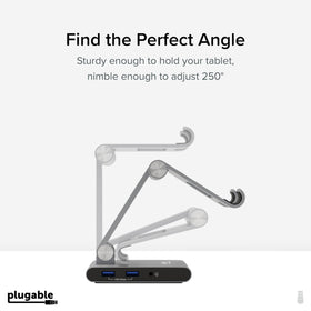 Plugable hub works with Windows, iPadOS, and USB-C devices