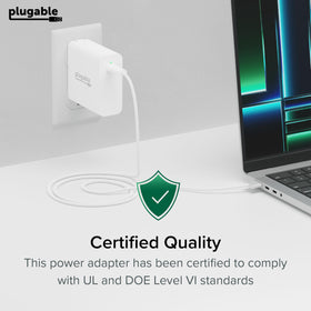 Cool-to-the-touch Plugable GaN charger design