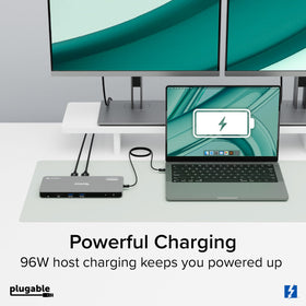 Plugable Thunderbolt 4 Dock SD card slot for quick file transfer.
