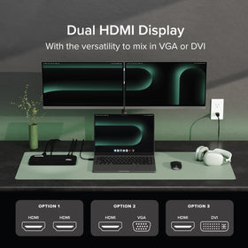 Plugable UD-3900H dual HDMI monitor setup for productivity