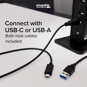 Plugable UD-3900Z Gigabit Ethernet port for fast wired connection