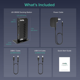 Plugable UD-3900Z office-friendly dock enhances multitasking without laptop charging