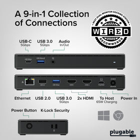 Plugable UD-MSTH2 delivers 65W charging to compatible laptops