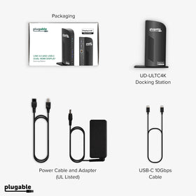 Plugable UD-ULTC4K requires DisplayLink drivers for full compatibility