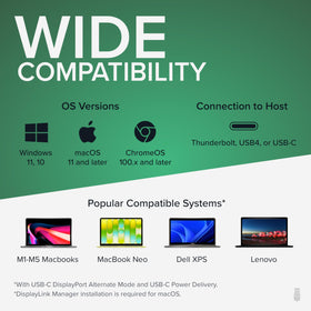 Plugable USB-C triple display dock Ethernet port highlights reliable wired networking