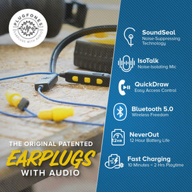 Plugfones Liberate 2.0 IsoTalk mic for clearer calls with less background noise