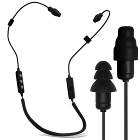 Plugfones Liberate 2.0 noise-reduction earbuds for quiet listening in busy spaces.