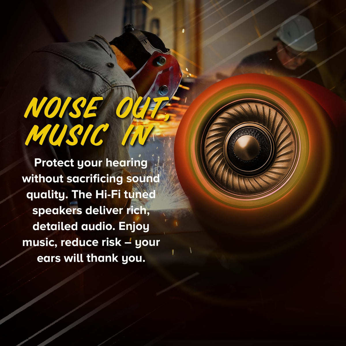 Plugfones isotalk microphone detail reducing background noise for calls