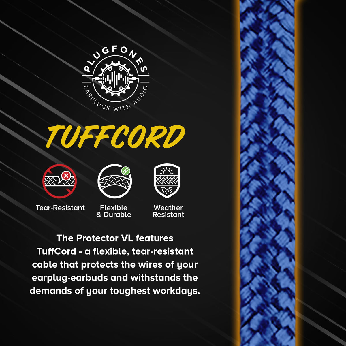 Plugfones Protector silicone tips ready for secure fit.