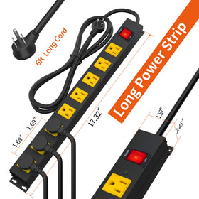 Plug'n powering multiple devices on a home office desk for tidy cable management benefit