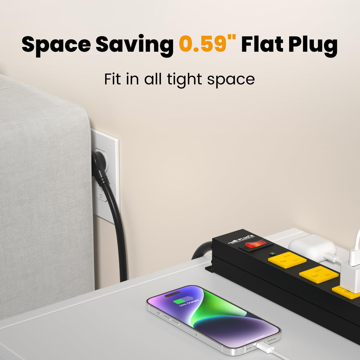 Plug'n industrial design suits workbenches, shops, and garages