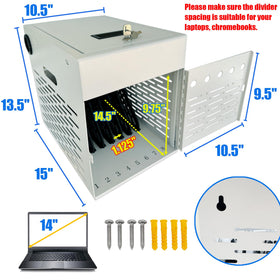 Plugsharge ventilated side panels promote airflow during multi-device charging.