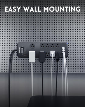 PLUGTUL surge protection and ETL labels highlighting certified safety