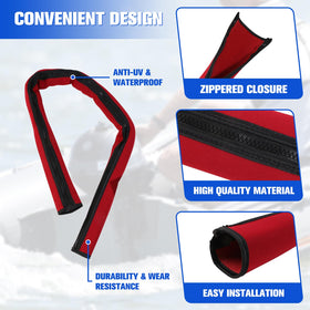 PLUSUTV zipper close-up highlighting corrosion-resistant smooth operation