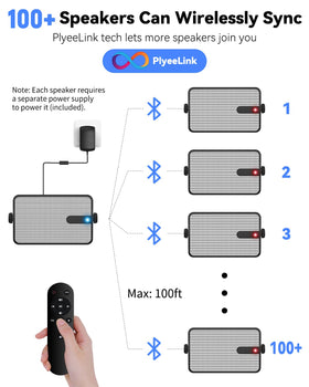 Plyee Audio MZ-632 remote control for easy adjustments