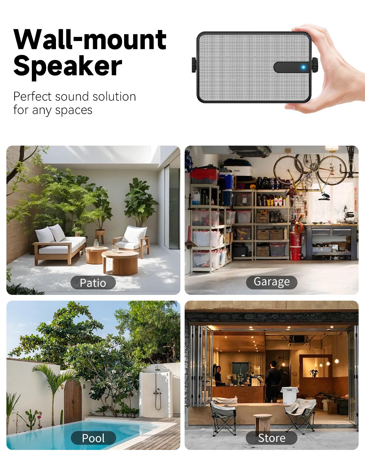 Plyee Audio MZ-632 weather-resistant housing for outdoors