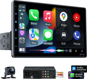 PLZ 10.1-inch touchscreen display offering clear navigation and media access
