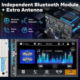 PLZ Bluetooth 5.3 module and antenna reduce noise for clear calls