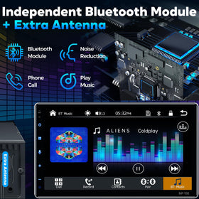 PLZ Bluetooth 5.3 module with extra antenna for stable hands-free calls