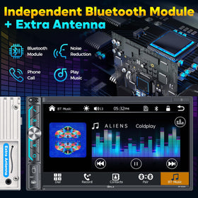 PLZ DSP-based 240W audio with 2 subwoofer outputs for richer bass.
