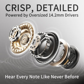 PNBLAECE Lightning earbuds with built-in microphone for hands-free calls.