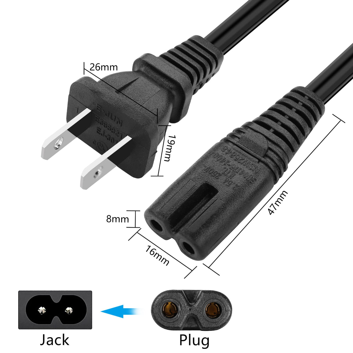 PNGKNYOCN in-use TV connection illustrating tidy hookup and stable power benefit