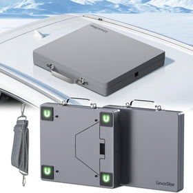 PnTnFly front view of case mounted showing protection and secure fit