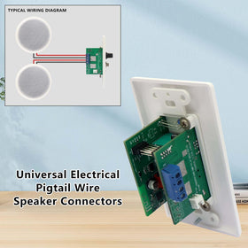 PNWCZ with AC adapter and screws included for quick installation