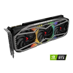 PNY REVEL EPIC-X RGB logo on heatsink for customizable lighting