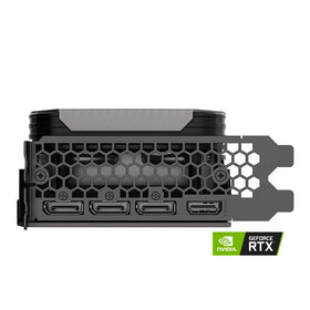 PNY RTX 3090 RGB lighting effects on the card for setup flair