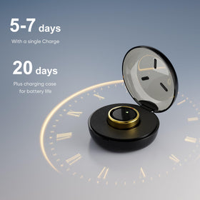 POBOVi Smart Ring wireless charging case for convenient charging