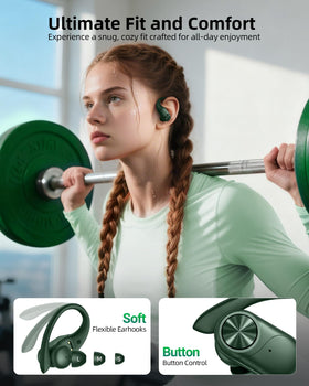 PocBuds accessories with multiple ear tips and Type-C cable for customization