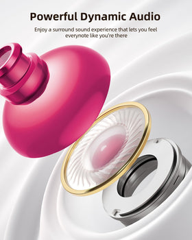 PocBuds worn by runner illustrating sweat-resistant IPX7 protection