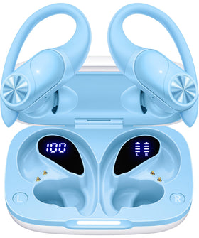 PocBuds front packaging in blue showing product and benefits