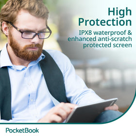 PocketBook InkPad 4 anti-scratch protection keeps the screen pristine