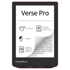 PocketBook Verse Pro eye-friendly 6-inch display enables comfortable long reading sessions