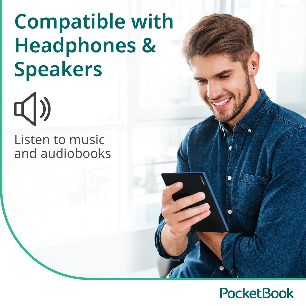 PocketBook Verse Pro 16GB storage holds thousands of books
