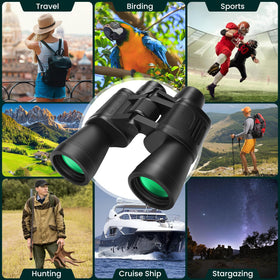 POCZE binoculars used birdwatching outdoors showing distant detail detection