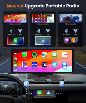Podofo IPS display close-up highlighting vivid 1080p visuals.