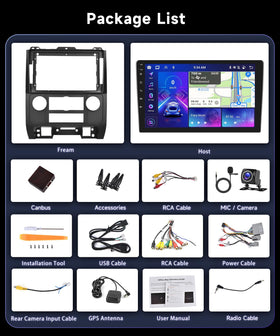 Podofo AHD rear camera for safer parking with 170° view