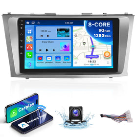 Podofo 8-core Android 13 car stereo for Camry 2006-2011, enhanced multimedia and navigation