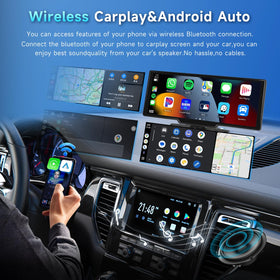 Podofo 9.3in HD touchscreen enables intuitive control and split view.