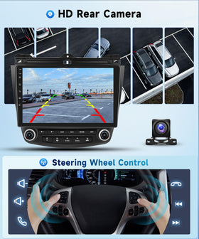 Podofo Android Auto wireless setup in Honda Accord 2003 2007