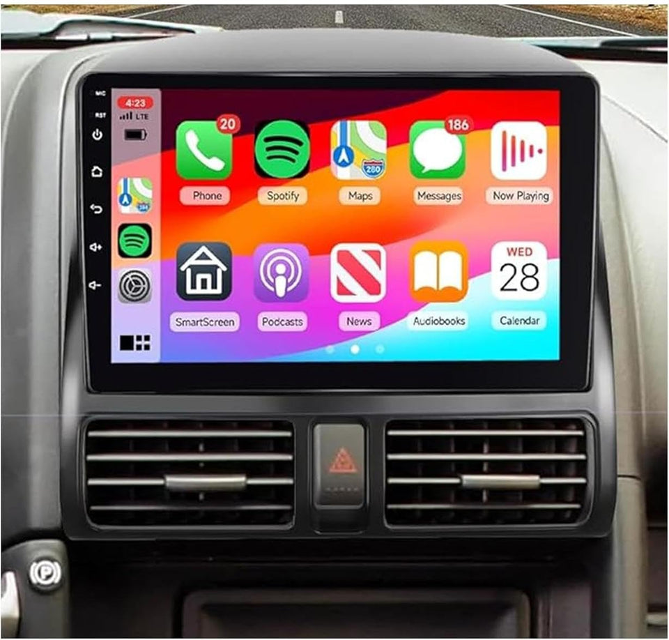 Podofo Android 15 car radio with 9-inch display for Honda CRV, enhancing on‑screen navigation