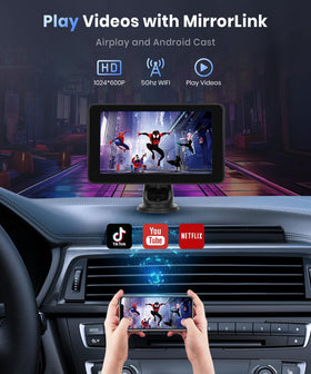 podofo audio routing options demonstrating Bluetooth and FM transmitter flexibility