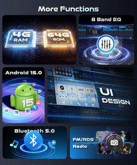 Podofo Bluetooth hands-free calling and audio streaming