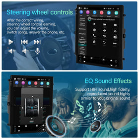 Podofo Bluetooth hands-free calls and music streaming on the go.